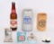 VINTAGE LEISY'S BEER MUGS, TOM MIX & WORLD'S FAIR