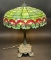 WILKINSONS LEADED GLASS TABLE LAMP