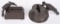 2- CAST IRON BIRD MATCH STICK DISPENSERS