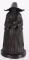 FIGURAL BRONZE NUN MATCH HOLDER