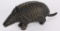 FIGURAL BRONZE ARMADILLO INK WELL