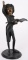 FRANCOIS GEORGE FIGURAL MAN SIGNING CANDLE HOLDER
