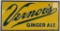 VERNOR'S GINGER ALE EMBOSSED TIN SIGN