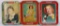 3- VINTAGE COCA COLA TRAYS 1938 CANADIAN & MORE
