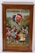 ANTIQUE DIAMOND DYE CABINET CHILDREN WITH BALLOON