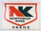 NORTHRUP KING SEEDS TIN SELF FRAMED SIGN