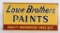 LOWE BROTHER PAINTS EMBOSSED TIN SIGN