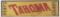 “PENT’S TAHOMA CIGARS” PAINTED WOOD TRADE SIGN