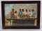 SLEDGE CIGARETTES BLACK AMERICANA FRAMED SIGN