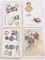 24- VINTAGE GOLLIWOGGS POST CARDS