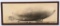 Framed Original Photograph of U.S. Navy Air Ship
