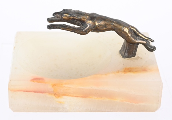 FORD BRONZE GREYHOUND ASH TRAY