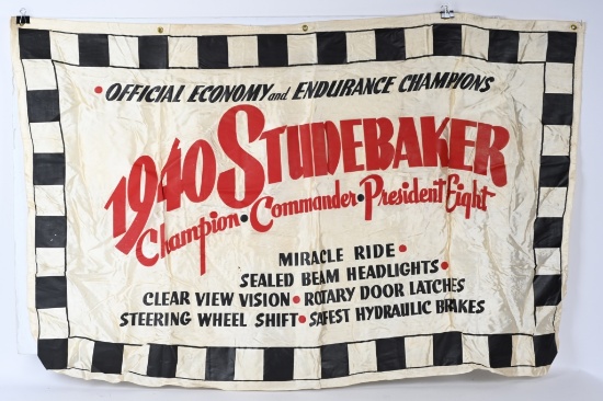 1940 Studebaker Silk Banner