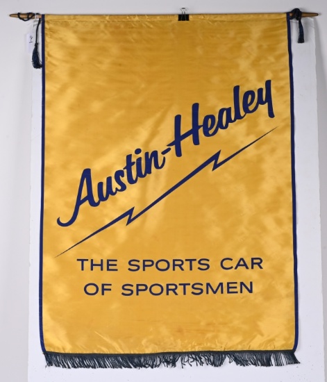 Austin-Healey Silk Banner