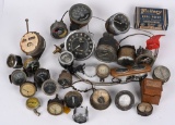 LOT OF 1920S-30s AUTOMOTIVE GAUGES