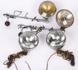 EARLY PAIR OF SPOT LIGHTS & RUNNING LIGHTS