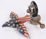 BOYCE MOTO-METER ARTICULATED EAGLE HOOD ORNAMENT