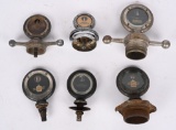 6- MOTO-METER HOOD ORNAMENTS
