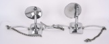 PAIR OF PACKARD SIDE MOUNT MIRRORS
