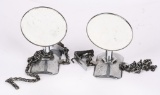 PAIR OF ACCESSORY SIDE MOUNT MIRRORS