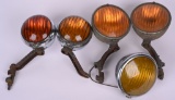 ORIGINAL AUTOMOTIVE LIGHTS WITH COLORED LENSES