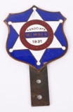 1931 Sheriffs & Police Asso. of America Attachment
