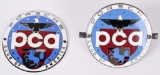 2-Porsche Club of American Radiator Badges