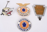 Lot of Keystone Auto Club Items
