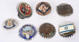 7-Enameled Radiator Badges