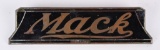 Mack Enamel Name Plate