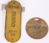 Police Notice Speedometer Equipped Car Brass
