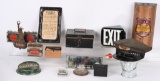 Box Lot of Advertising & Auto Items