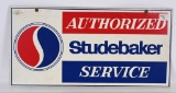 Studebaker Authorized Service w/Logo Metal Sign