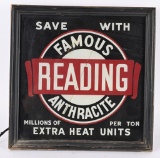 Famous Reading Anthracite Lighted Sign