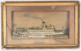 3-D Oil Painting of the S.S. Virginia