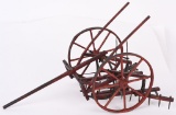 SALESMAN SAMPLE HORSE DRAWN WALK-BEHIND CULTIVATOR