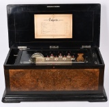 12-TUNE 18” CYLINDER MUSIC BOX