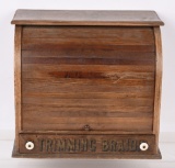 OAK ROLLTOP TRIMMING BRAID CABINET