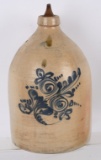 New York 3 Gallon Jug with Colbat Design