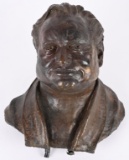 Bronze Bust by J. Farley dated 1978