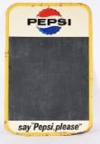 PEPSI TIN CHALKBOARD SIGN