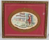 ADVERTISING PRINTER’S REVERSE PROOF TALCUM POWDER