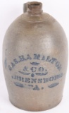 1 GAL JAS HAMILITON GREENBORO PA JUG CROCK