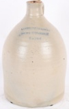 2 GAL CUSHING PROCESS CO BOSTON STONEWARE JUG