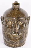 DAVID MEADERS STONEWARE FACE JUG
