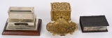 3- ANTIQUE MATCH HOLDERS