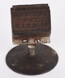 1897 MATCH HOLDER & CIGAR CUTTER
