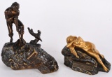 KARL KAUBA TREASURE SEEKER EROTIC BRONZE