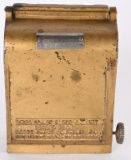 SP CO. CAST IRON TOILET PAPER CABINET