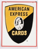 AMERICAN EXPRESS CARD DS TIN SIGN